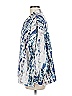 Wynne Layers 100% Polyester Blue 3/4 Sleeve Blouse Size M - photo 5
