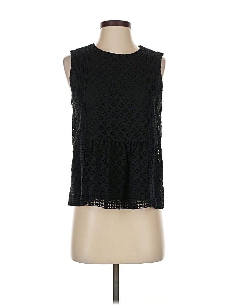 BANANA REPUBLIC Pre-owned Sleeveless Blouse In Black