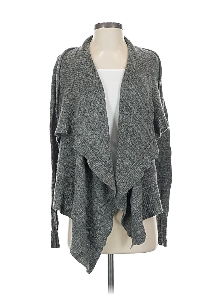 ABERCROMBIE & FITCH Pre-owned Cardigan Sweater In Gray