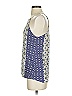 En Elly Blue Sleeveless Blouse Size S - photo 5