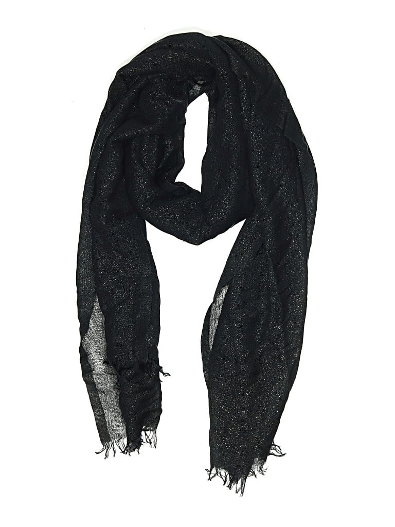 Pre-owned Unbranded Scarf In Black