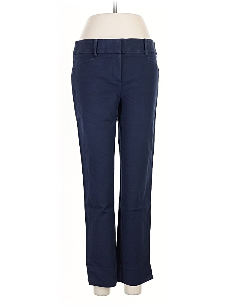 Pre-owned Ann Taylor Loft Dress Pants In Blue