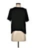 H&M 100% Polyester Black Short Sleeve Top Size 4 - photo 1