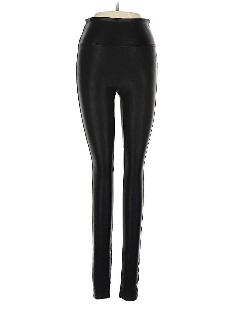 Pre-owned Spanx Active Pants In Black