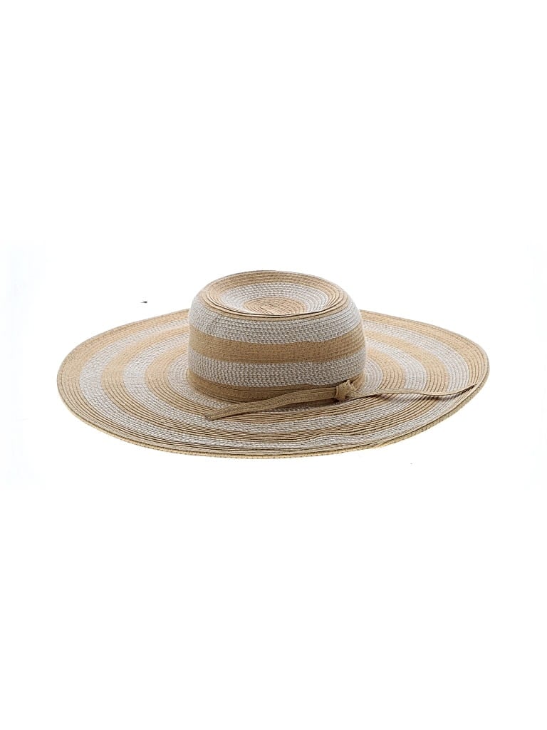 Pre-owned Sun N Sand Sun Hat In Brown