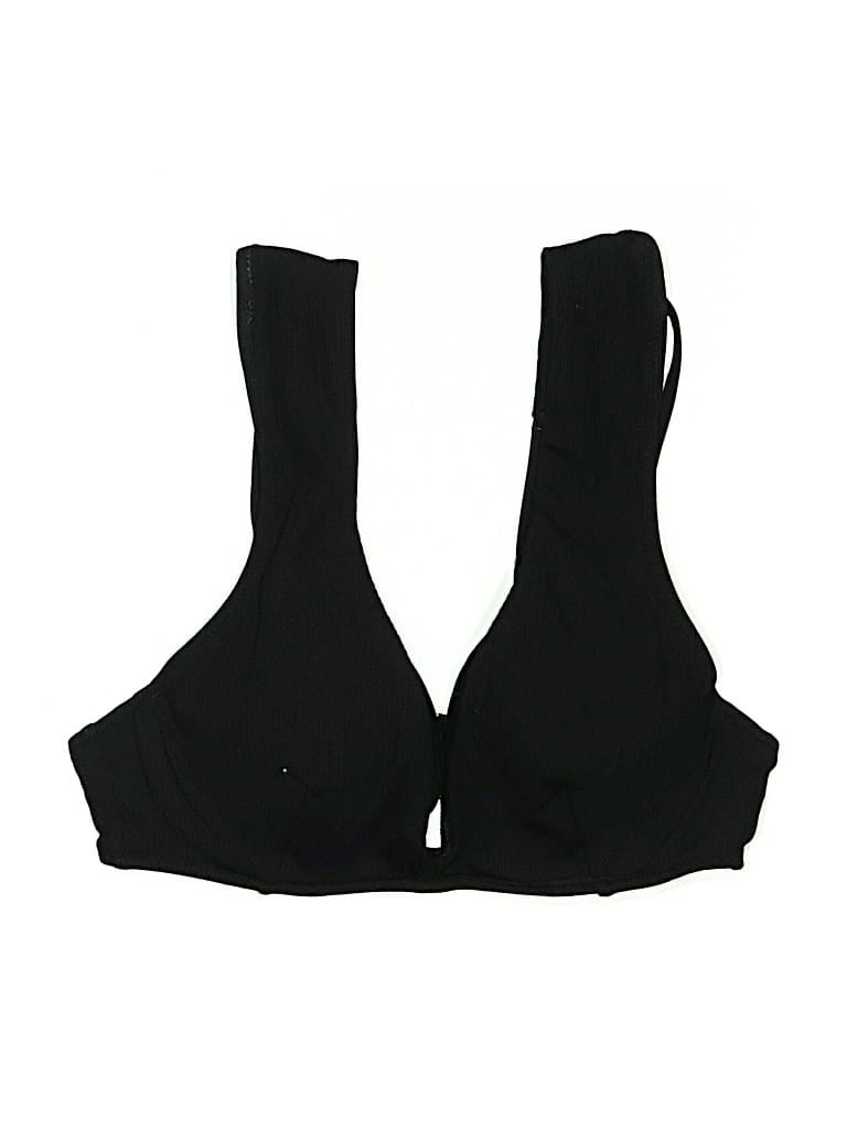 Pre-owned Shade & Shore Swimsuit Top Black Swimwear