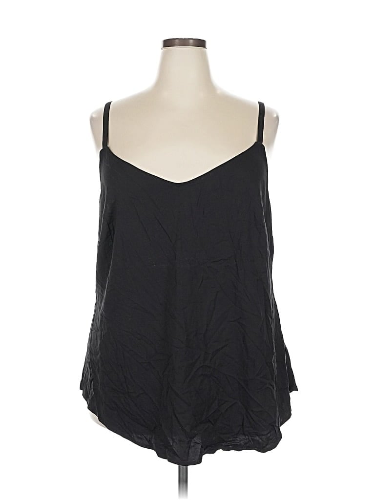 Pre-owned Torrid Sleeveless Blouse In Black