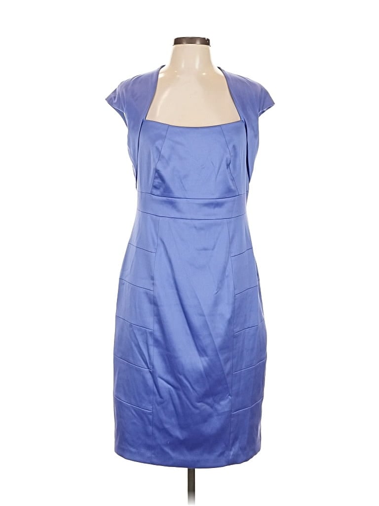 Pre-owned Sangria Cocktail Dress In Blue