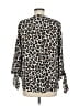 MICHAEL Michael Kors Animal Print Brown 3/4 Sleeve Blouse Size M - photo 2