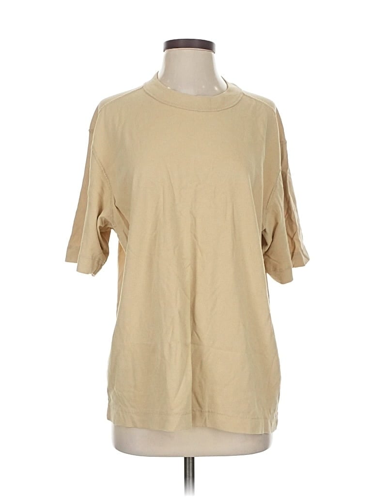 ABERCROMBIE & FITCH Pre-owned Short Sleeve T-shirt In Brown