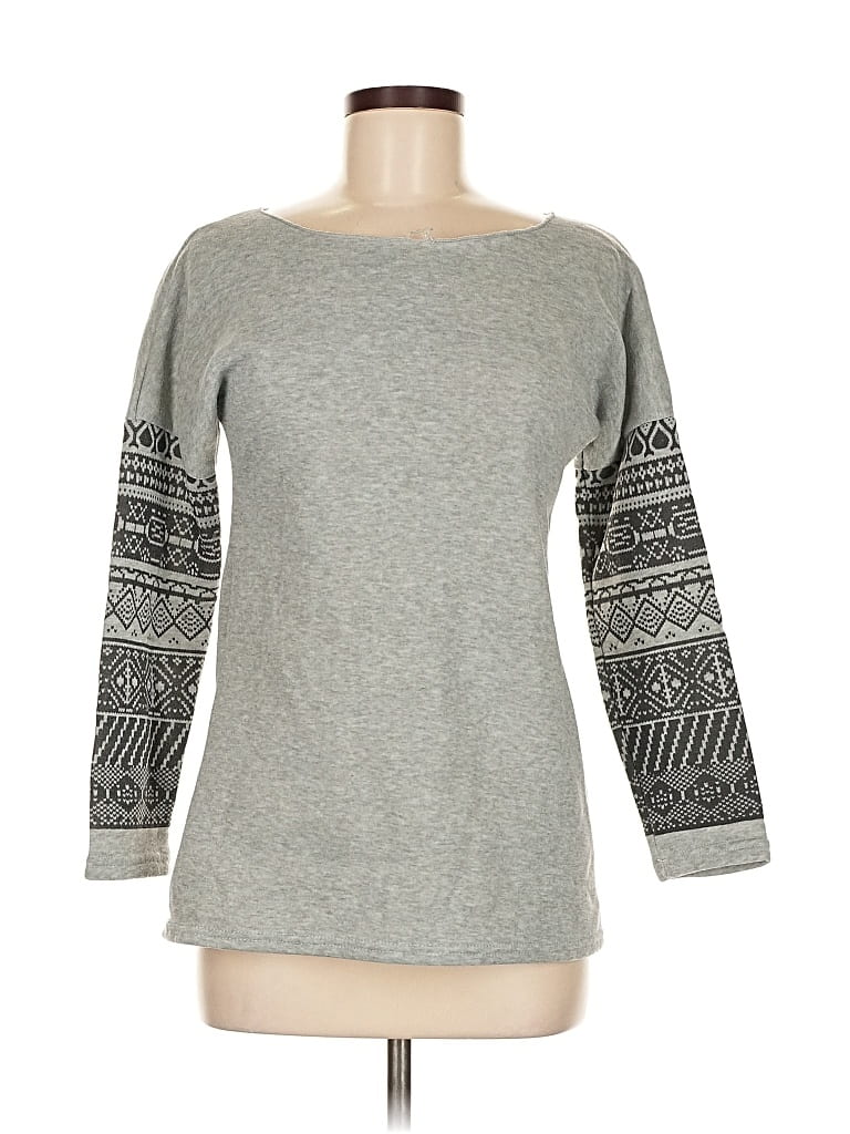 Pre-owned Unbranded Pullover Sweater In Gray