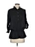 MICHAEL Michael Kors 100% Polyester Black 3/4 Sleeve Blouse Size XS - photo 1