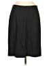 Ann Taylor Solid Black Wool Skirt Size 8 - photo 1