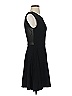 Bebe Solid Black Cocktail Dress Size XS - photo 4