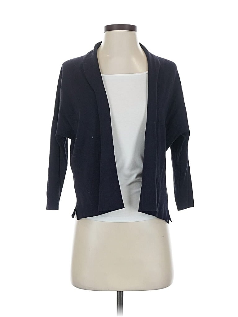 Pre-owned Ann Taylor Cardigan Sweater In Blue