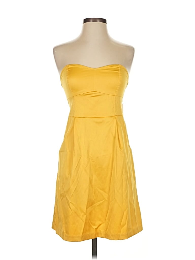 Silence And Noise Cocktail Dress In Yellow