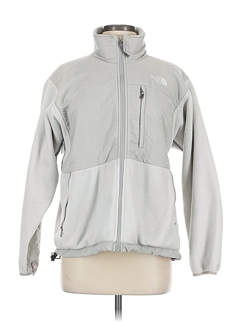 Pre-owned The North Face Track Jacket In Gray