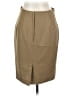 Ellen Tracy 100% Wool Solid Tan Wool Skirt Size 12 (petite) - photo 2