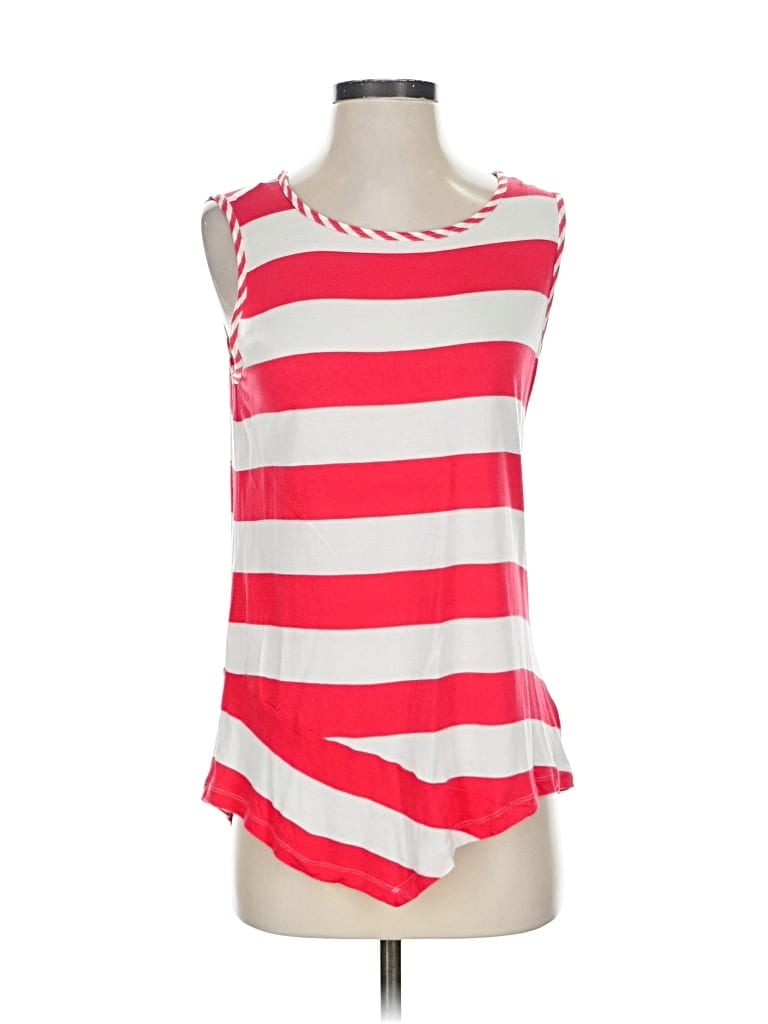 Pre-owned Cabi Sleeveless T-shirt In Red