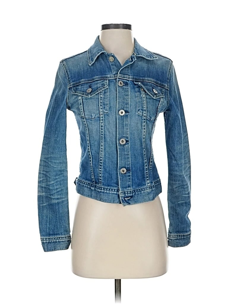Pre-owned Adriano Goldschmied Denim Jacket In Blue