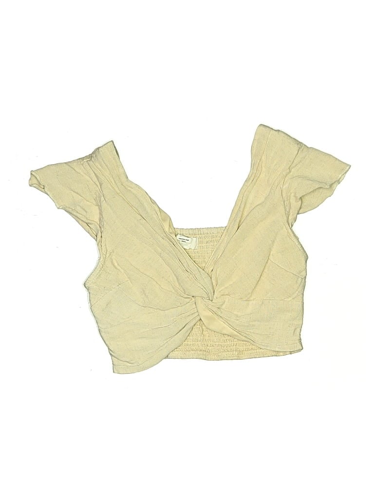 JAPNA Pre-owned Sleeveless Blouse In White