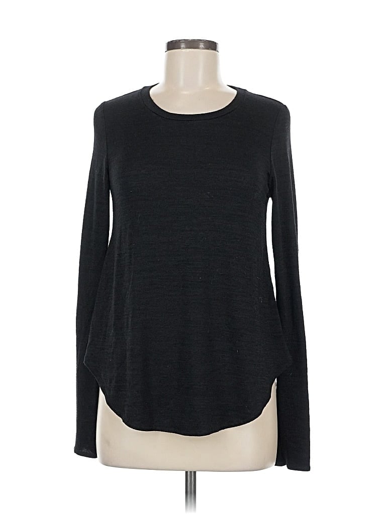 Pre-owned Wilfred Free Long Sleeve T-shirt In Black