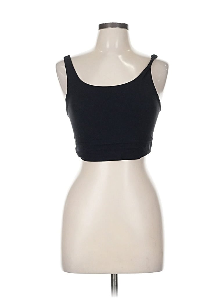 Pre-owned Nike Tank Top Black Strapless Neckline Tops