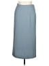 L.L.Bean 100% Polyester Solid Gray Casual Skirt Size 16 (petite) - photo 1