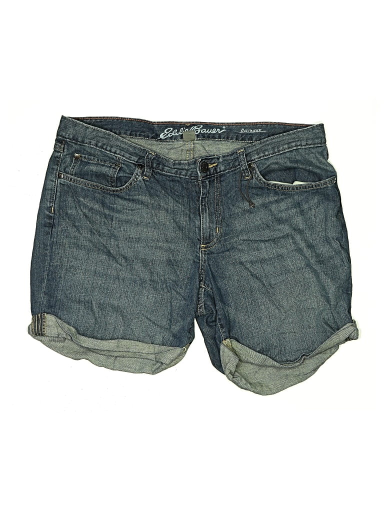 Pre-owned Eddie Bauer Denim Shorts In Blue