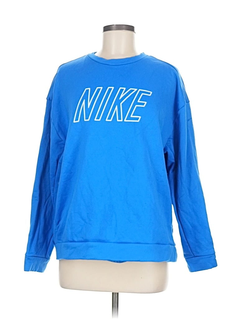 Pre-owned Nike Sweatshirt In Blue