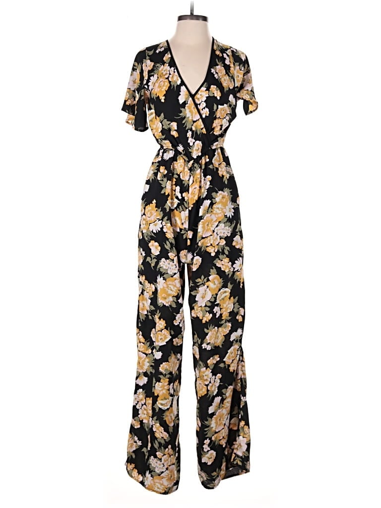 Pre-owned Xhilaration Jumpsuit In Black