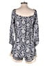 Surf Gypsy 100% Rayon Paisley Blue Romper Size S - photo 2