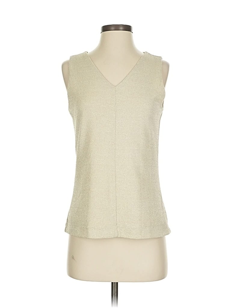 NINE WEST Pre-owned Sleeveless Blouse In White