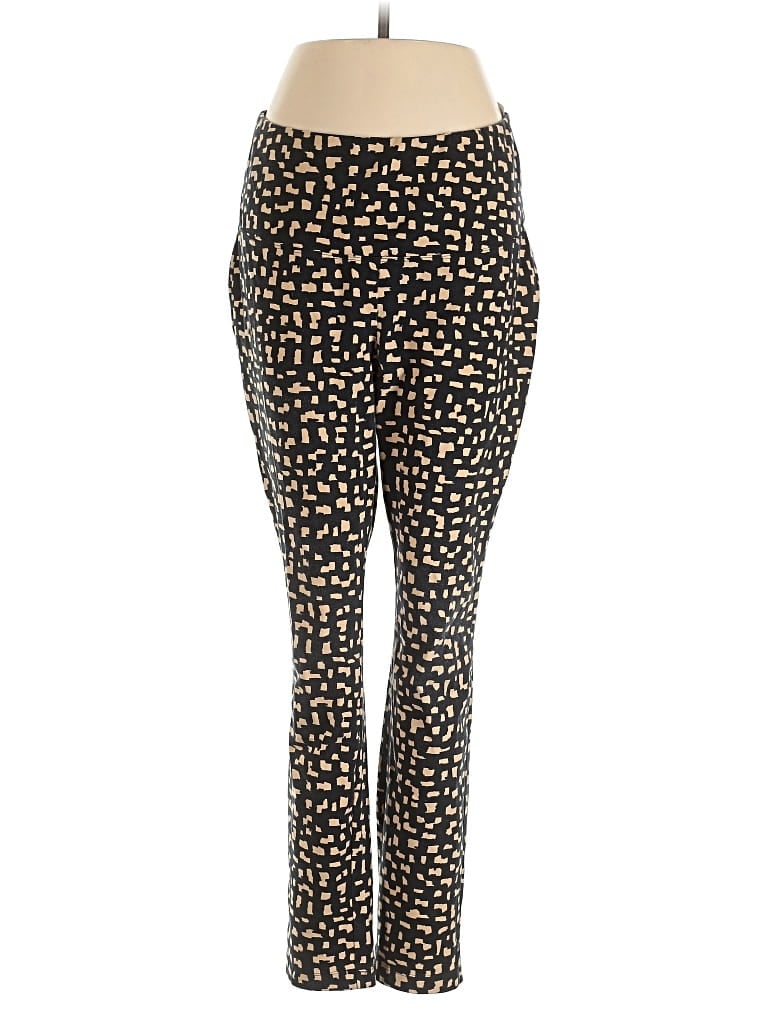Pre-owned Zenergy By Chico's Leggings In Gold
