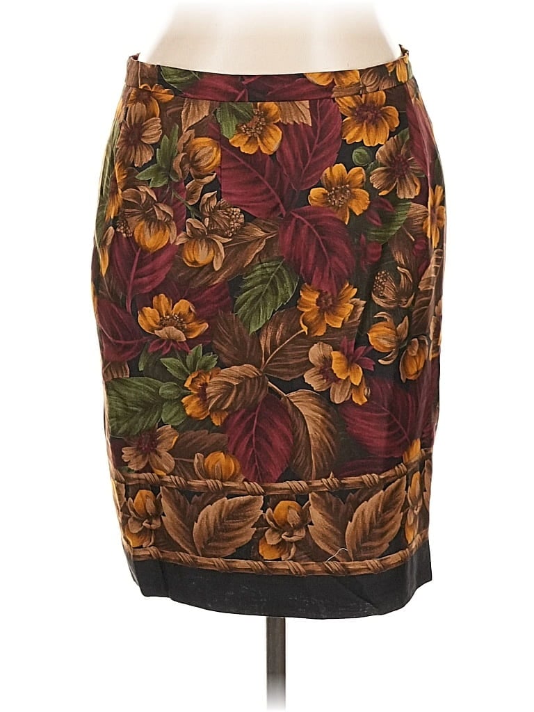 Pre-owned Assorted Brands Casual Skirt In Brown