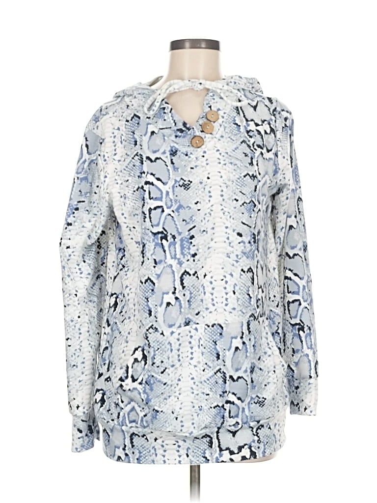 Pre-owned Dokotoo Cardigan Sweater In Blue