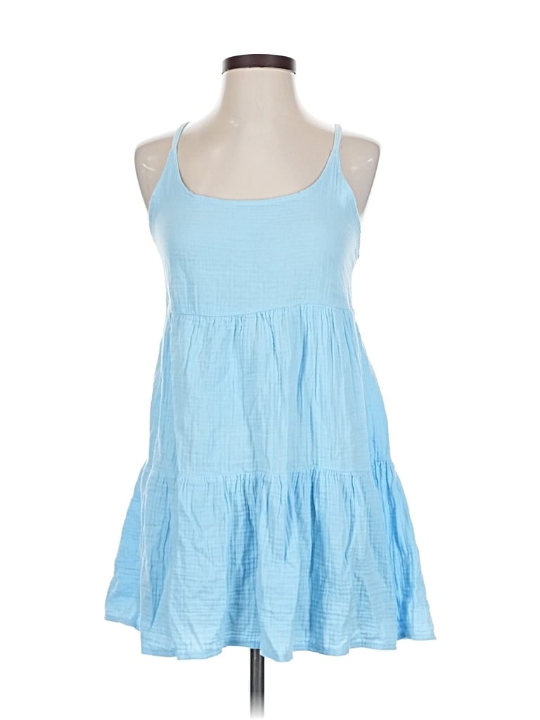Pre-owned Wild Fable Casual Dress In Blue