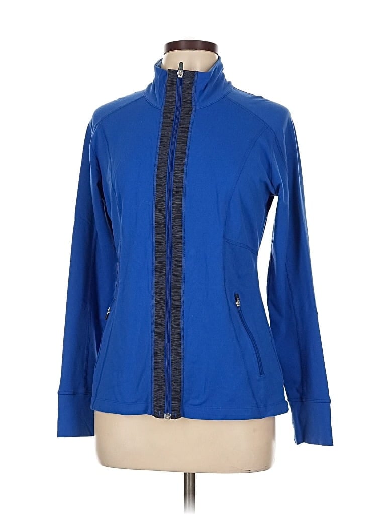 Pre-owned Lucy Track Jacket In Blue