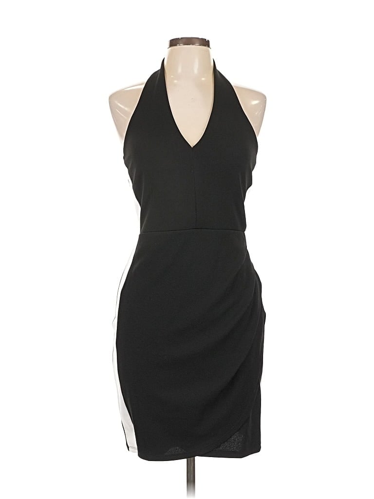 Pre-owned Almost Famous Cocktail Dress In Black