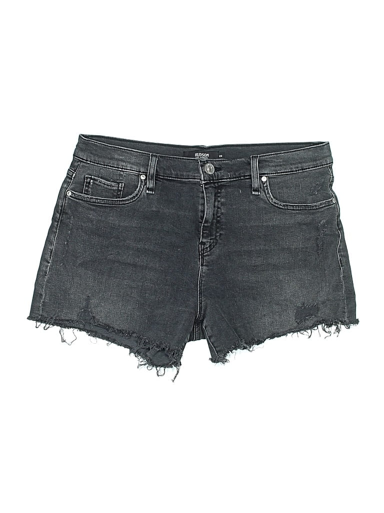 Pre-owned Hudson Denim Shorts In Gray