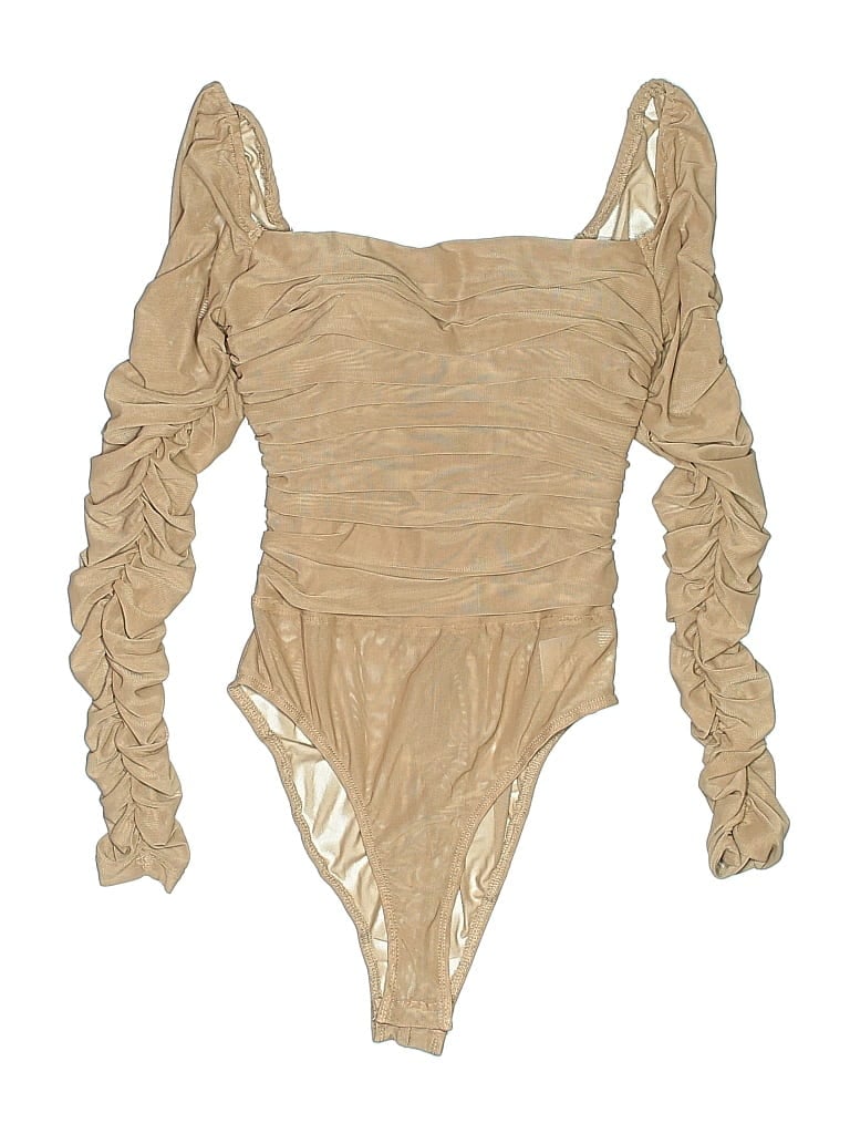 Pre-owned Princess Polly Bodysuit In Brown