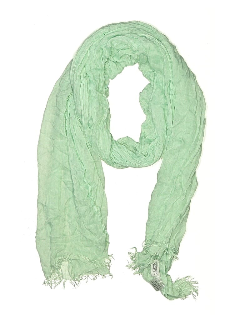 Pre-owned Charming Charlie Scarf In Green