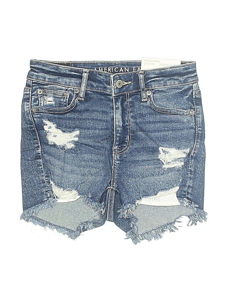 American Eagle Outfitters Denim Shorts In Blue