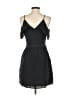 Madewell 100% Polyester Solid Black Cocktail Dress Size 4 - photo 2