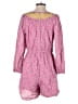 J.Crew 100% Cotton Paisley Pink Romper Size 8 - photo 2