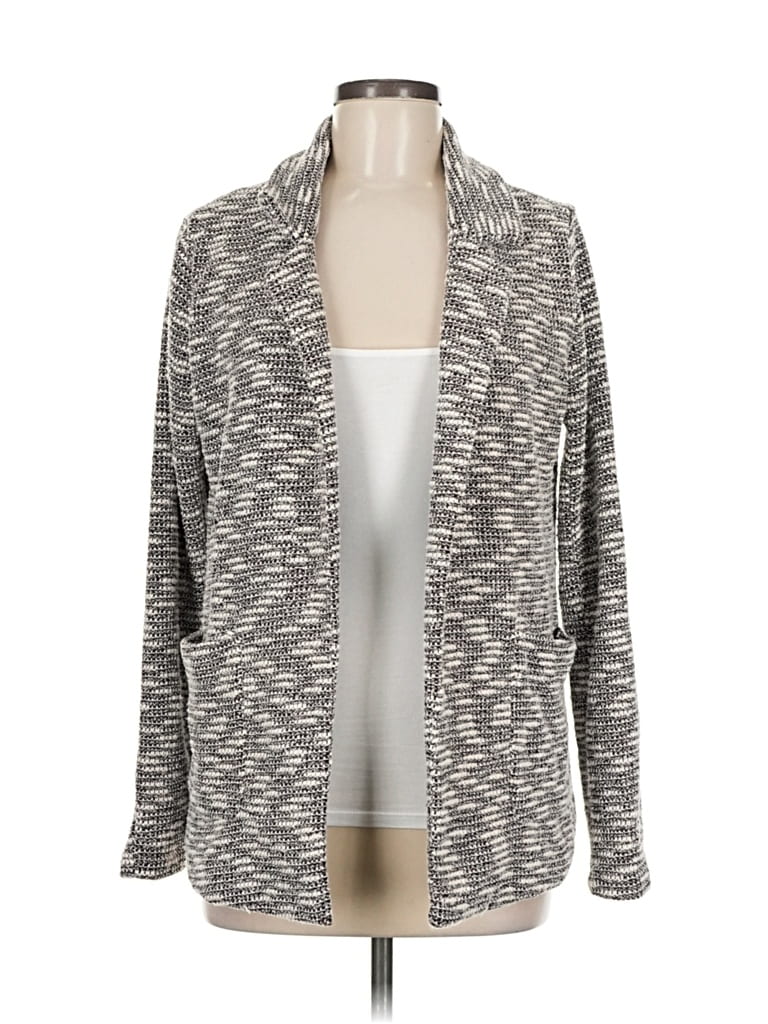 Pre-owned The Nines Cardigan Sweater In Black