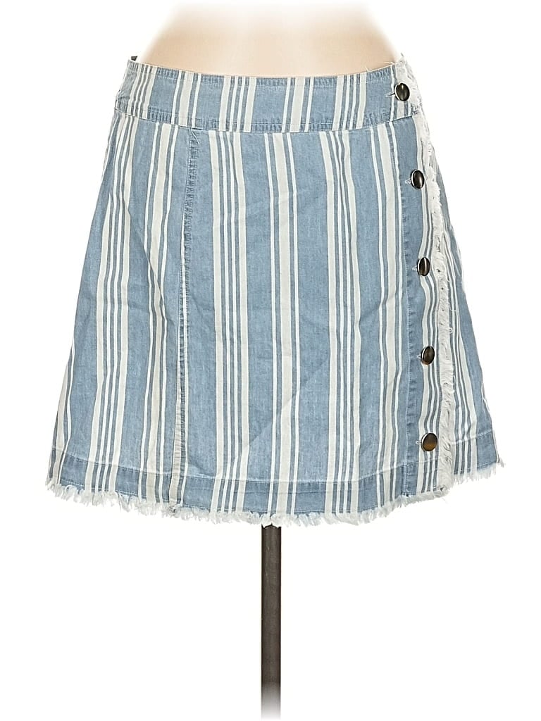 Pre-owned Jack By Bb Dakota Denim Skirt In Blue