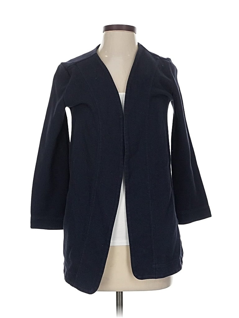 Pre-owned Banana Republic Factory Store Cardigan Sweater In Blue