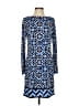 MICHAEL Michael Kors Print Blue Casual Dress Size S - photo 1