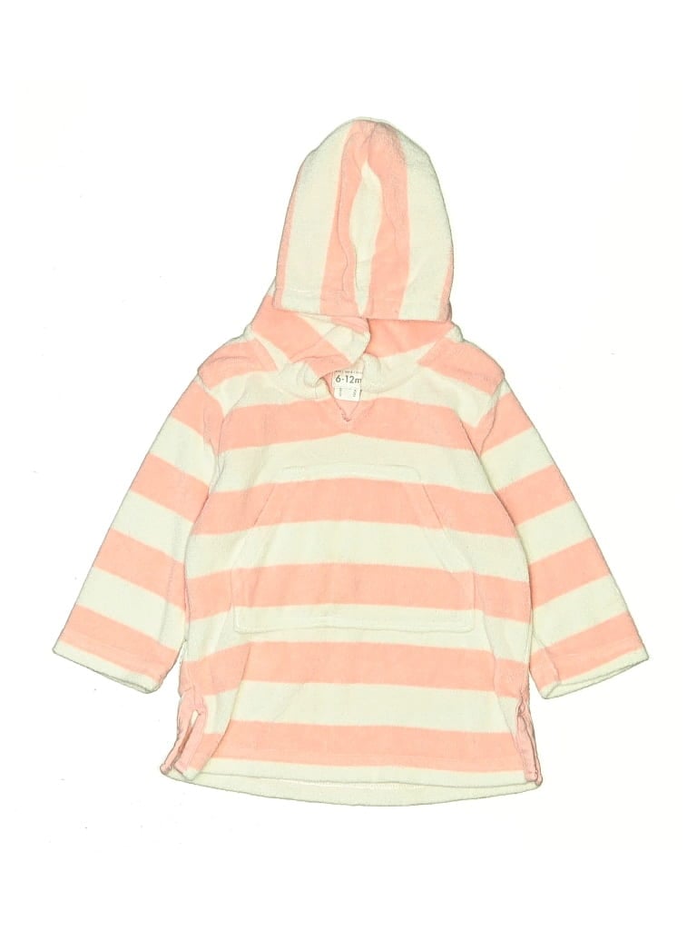 Pre-owned Pottery Barn Babies' Poncho In Orange